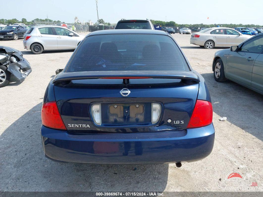 3N1CB51D56L550024 2006 NISSAN SENTRA photo no. 6