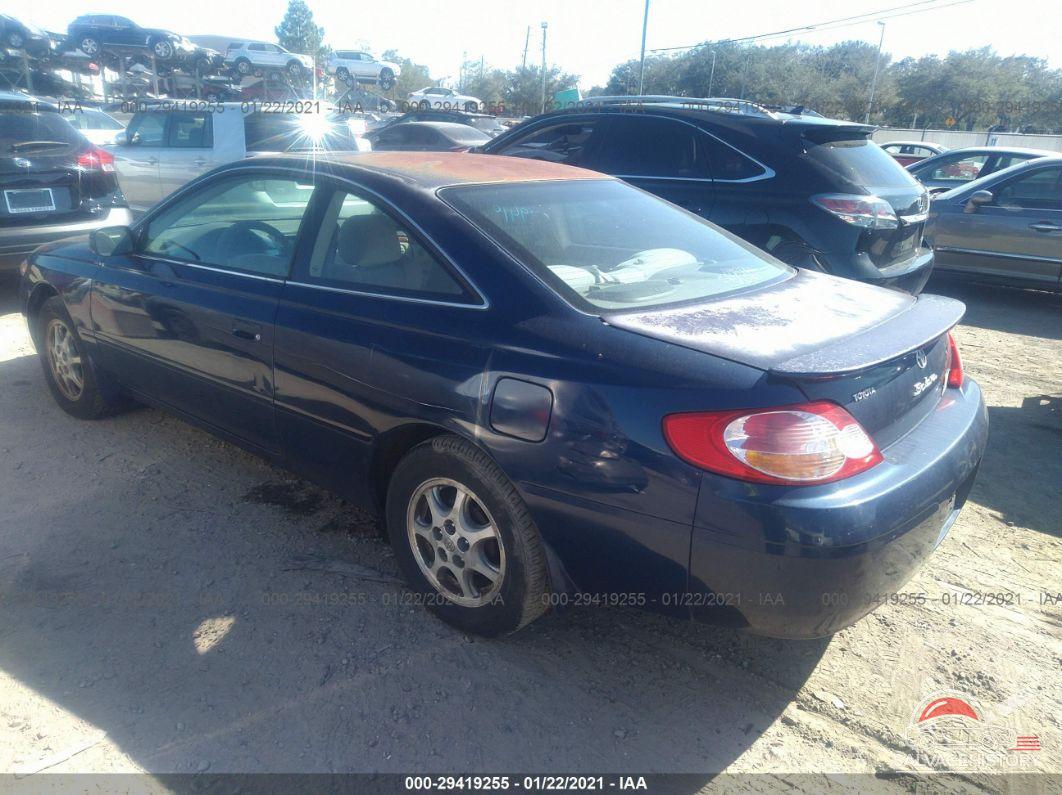 2T1CE22P63C021756 2003 TOYOTA CAMRY SOLARA photo no. 3