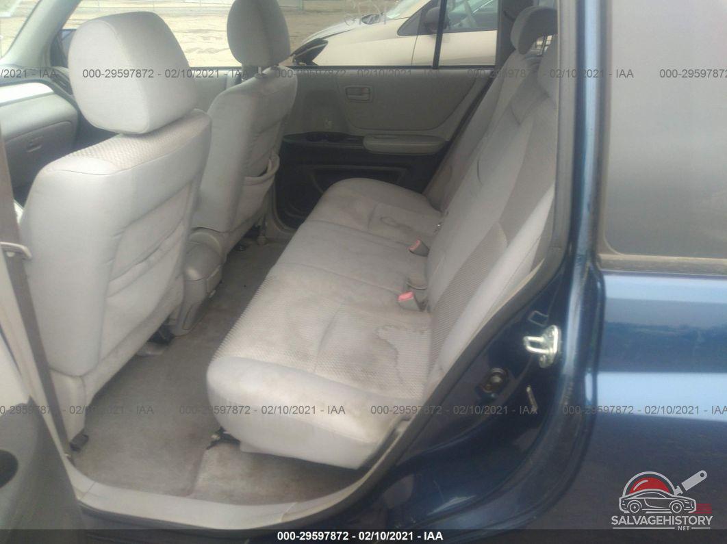JTEGD21A050121958 2005 TOYOTA HIGHLANDER photo no. 8