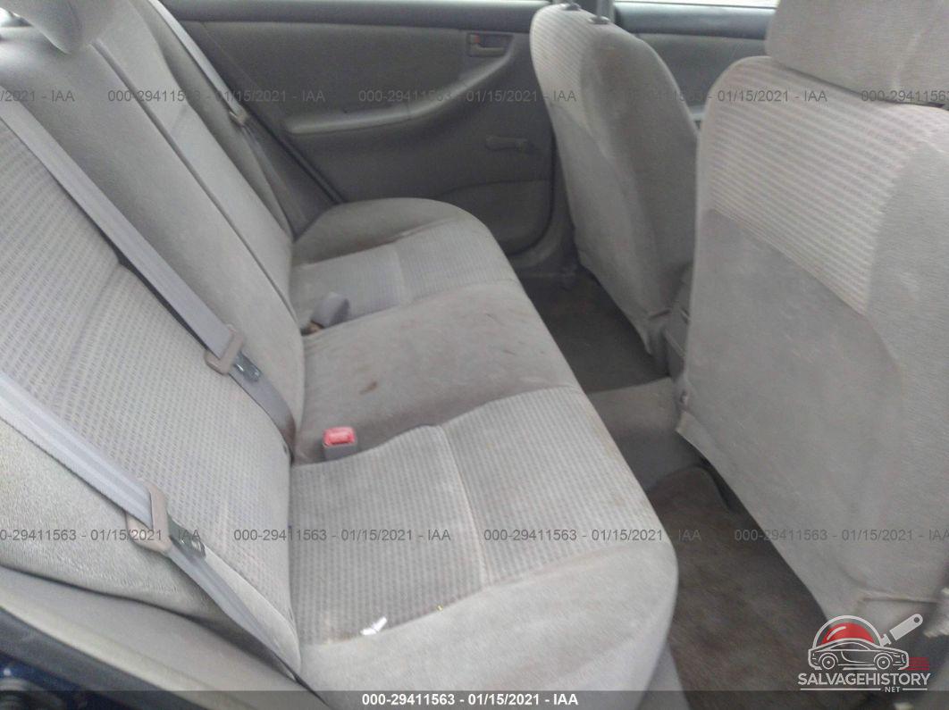 1NXBR32E95Z381108 2005 TOYOTA COROLLA photo no. 8