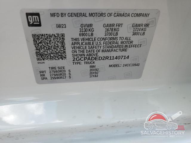 2GCPADED2R1140714 2024 CHEVROLET ALL Models photo no. 12