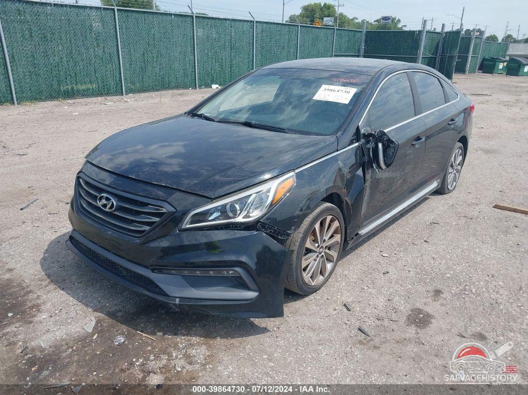 5NPE34AFXFH249750 2015 HYUNDAI SONATA photo no. 2