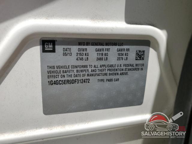 1G4GC5ER9DF312472 2013 BUICK LACROSSE photo no. 12