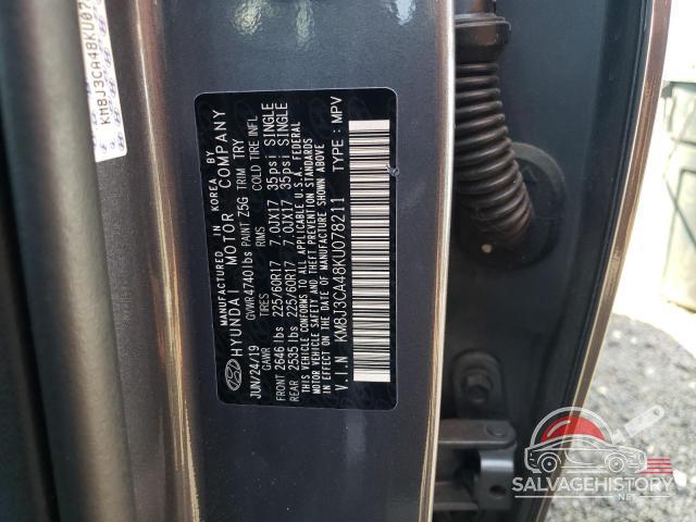 KM8J3CA48KU078211 2019 HYUNDAI TUCSON photo no. 13