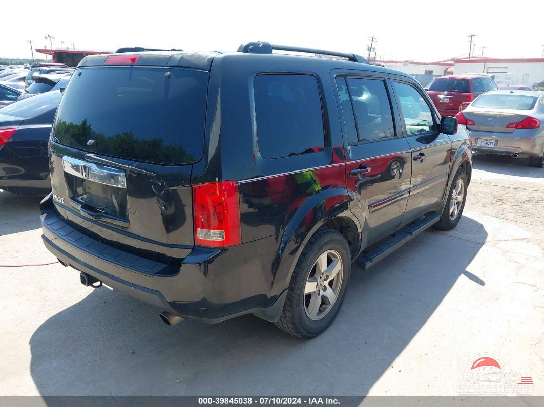 5FNYF3H54BB040525 2011 HONDA PILOT photo no. 4