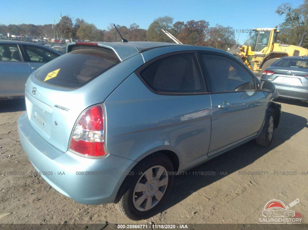KMHCM36C97U021576 2007 HYUNDAI ACCENT photo no. 4