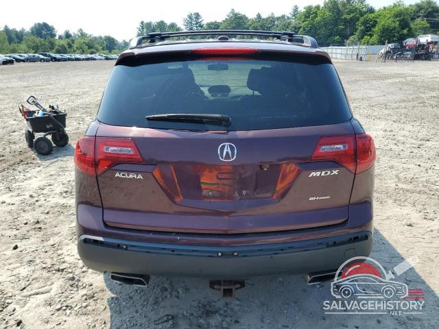 2HNYD2H61BH533107 2011 ACURA MDX photo no. 6