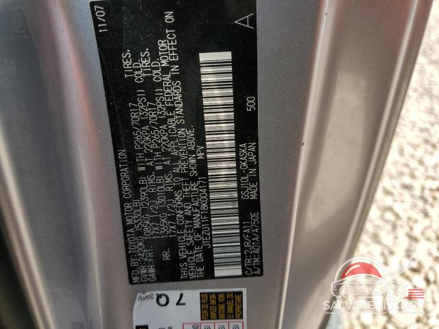 JTEZU11F18K004171 2008 TOYOTA FJ CRUISER photo no. 12