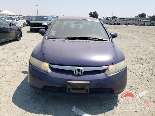 1HGFA16577L125622 2007 HONDA CIVIC photo no. 5