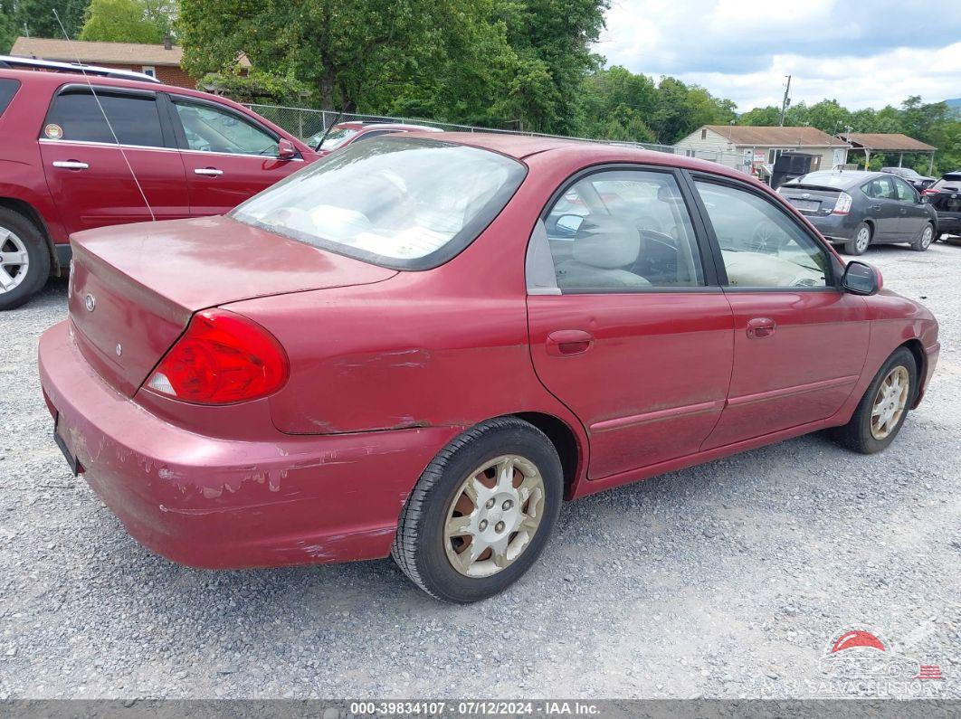 KNAFB121335272319 2003 KIA SPECTRA photo no. 6