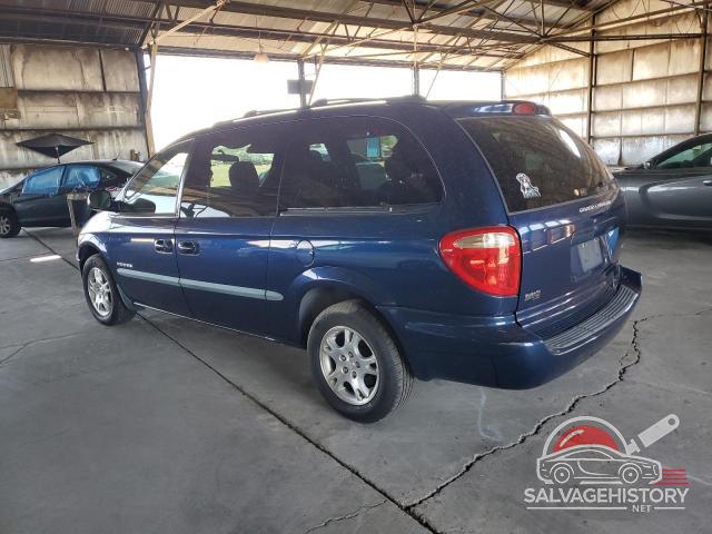 2B8GP74L31R391591 2001 DODGE CARAVAN photo no. 2