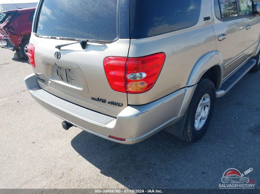 5TDBT44A61S054461 2001 TOYOTA SEQUOIA photo no. 6