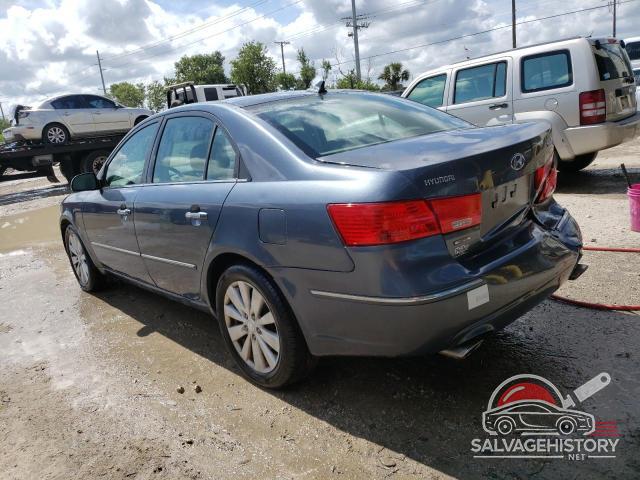 5NPEU46F09H474088 2009 HYUNDAI SONATA photo no. 2