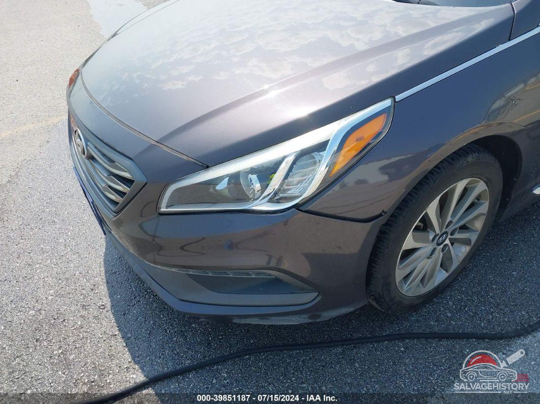 5NPE34AF3FH221692 2015 HYUNDAI SONATA photo no. 6