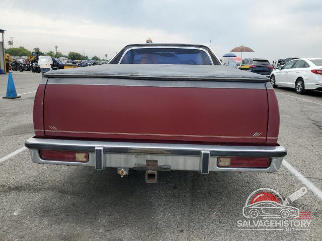 1GCCW80H9DR205558 1983 CHEVROLET EL CAMINO photo no. 6