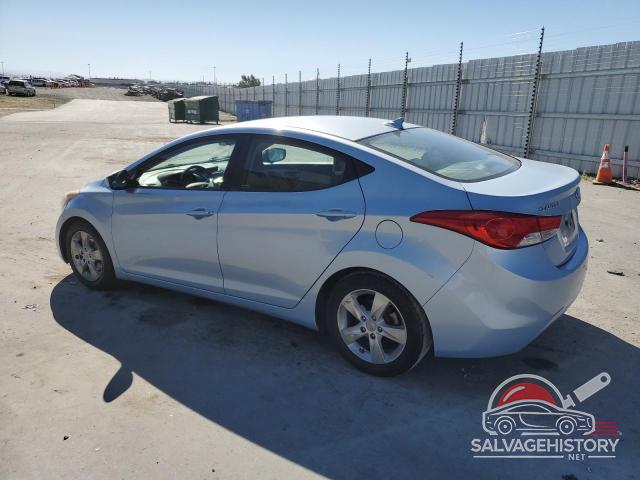 KMHDH4AE3BU153037 2011 HYUNDAI ELANTRA photo no. 2