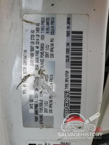 JM3TB3DA3B0319236 2011 MAZDA CX-9 photo no. 13