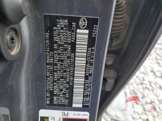 4T1BF1FK9EU728286 2014 TOYOTA CAMRY photo no. 12