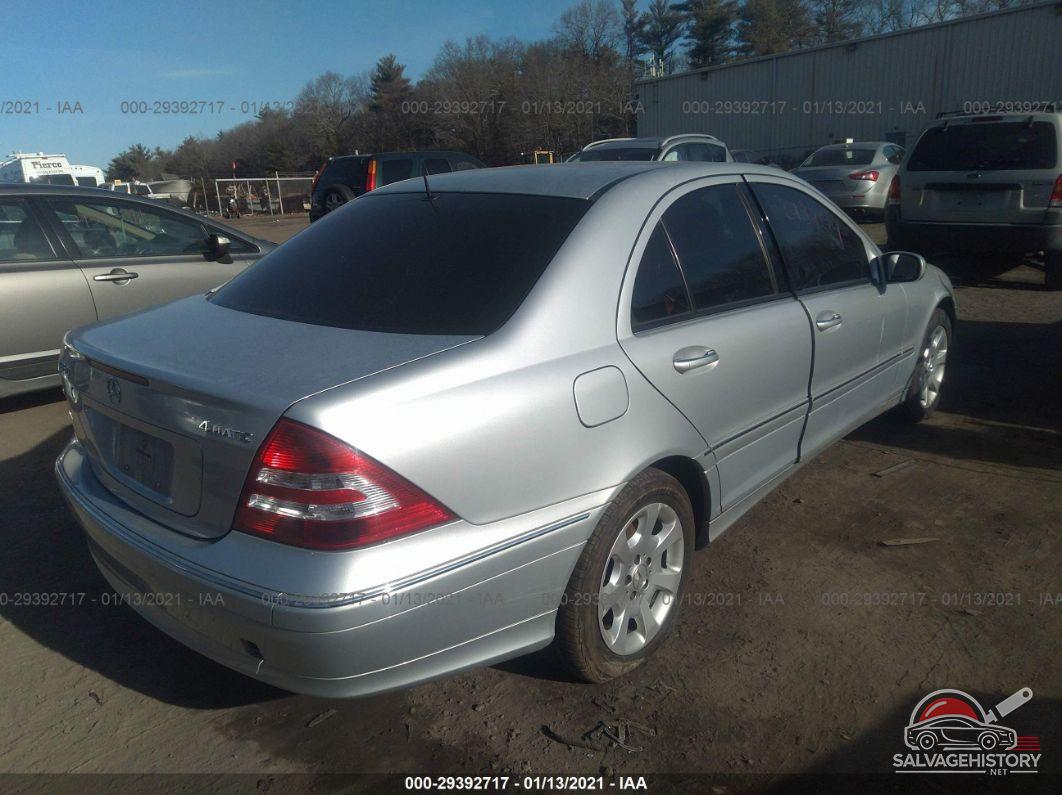 WDBRF87H16F785181 2006 MERCEDES-BENZ C-CLASS photo no. 4