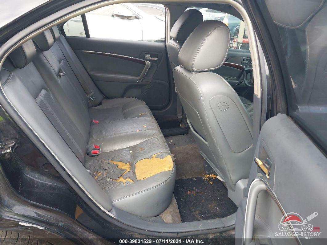 3LNHL2GC6AR609645 2010 LINCOLN MKZ photo no. 8