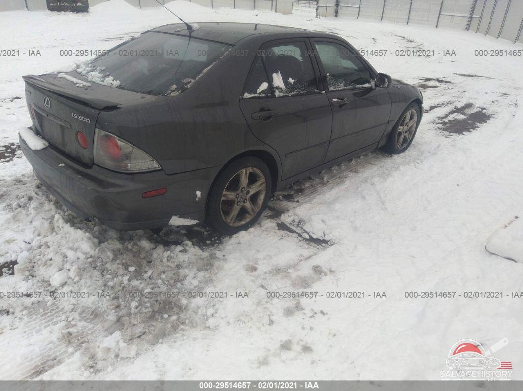 JTHBD192320051873 2002 LEXUS IS 300 photo no. 4
