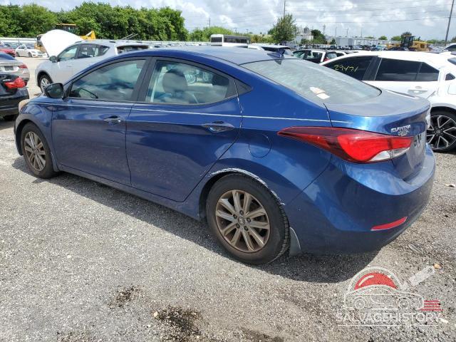 5NPDH4AEXFH573043 2015 HYUNDAI ELANTRA photo no. 2