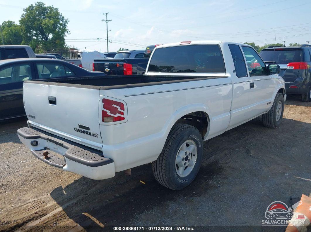 1GCDT19W728260308 2002 CHEVROLET S-10 photo no. 4