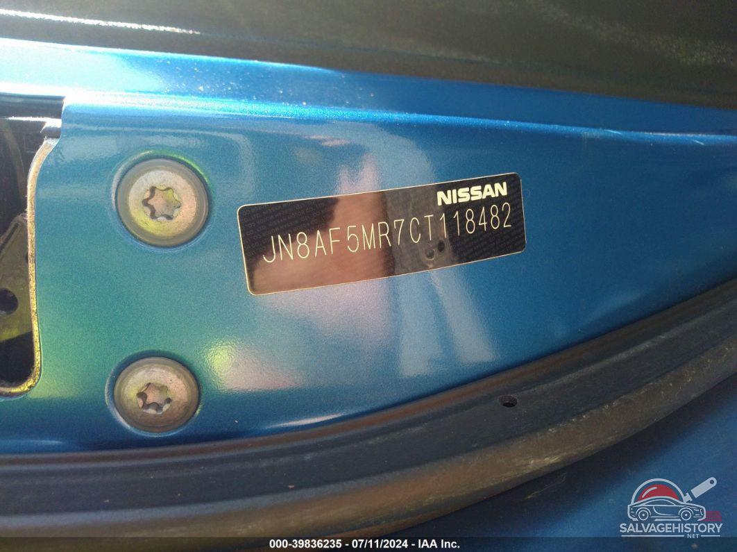 JN8AF5MR7CT118482 2012 NISSAN JUKE photo no. 9