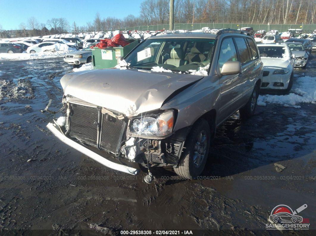 JTEEP21A940029227 2004 TOYOTA HIGHLANDER photo no. 6
