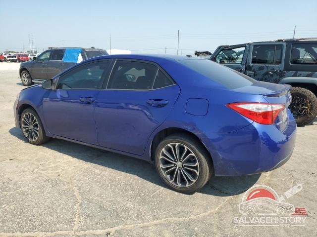 5YFBURHE9GP445354 2016 TOYOTA COROLLA photo no. 2