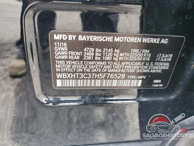 WBXHT3C37H5F76528 2017 BMW X1 photo no. 14