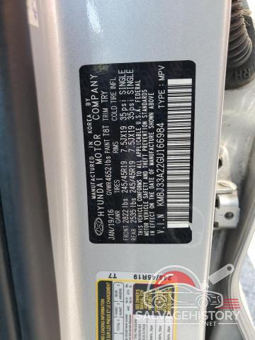 KM8J33A22GU166984 2016 HYUNDAI TUCSON photo no. 12