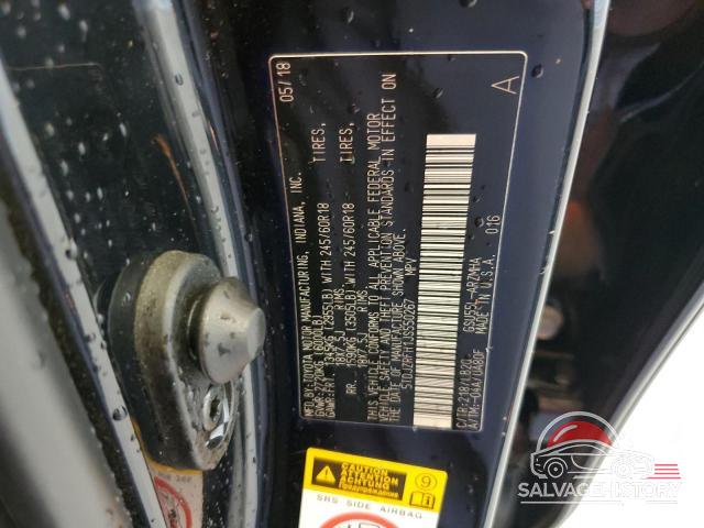 5TDJZRFH1JS550267 2018 TOYOTA HIGHLANDER photo no. 13