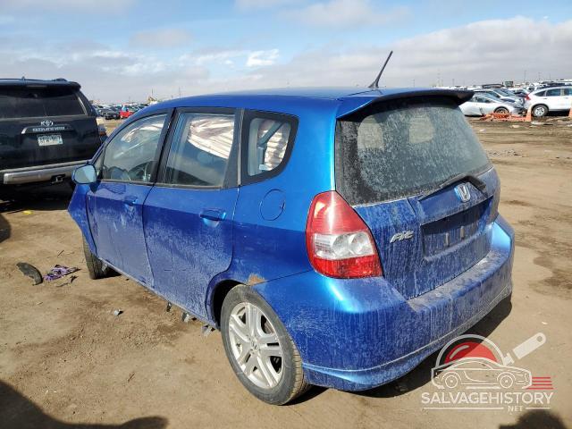 JHMGD37608S017930 2008 HONDA FIT photo no. 2