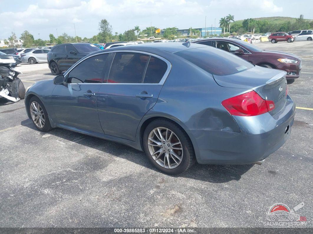 JNKBV61E68M226599 2008 INFINITI G35 photo no. 3