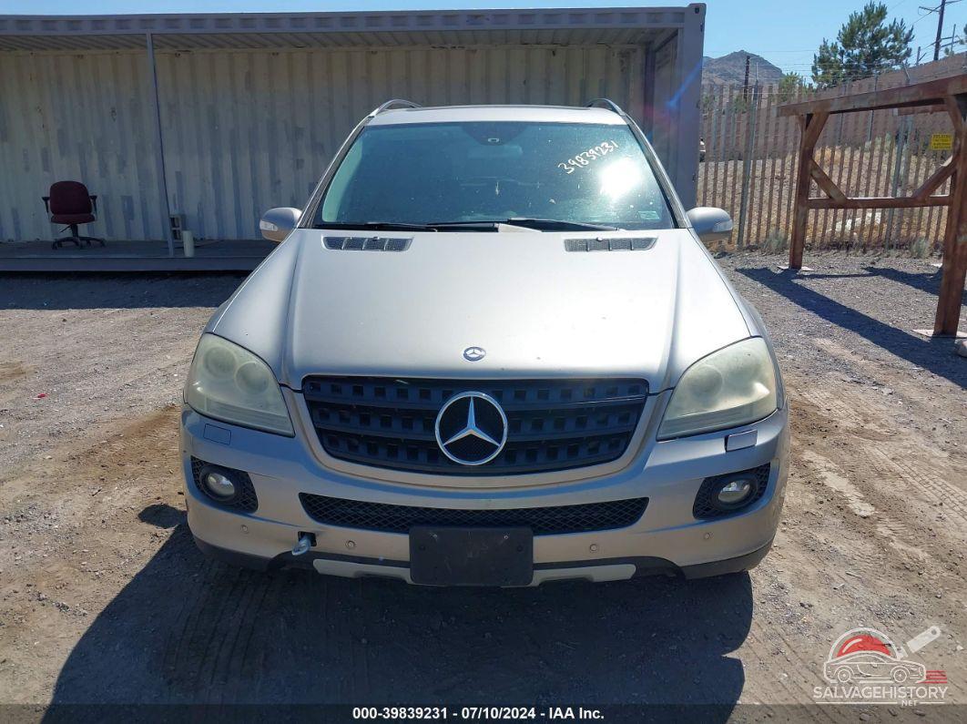 4JGBB86E36A145276 2006 MERCEDES-BENZ ML 350 photo no. 6