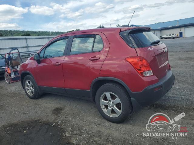 KL7CJPSBXFB100490 2015 CHEVROLET TRAX photo no. 2