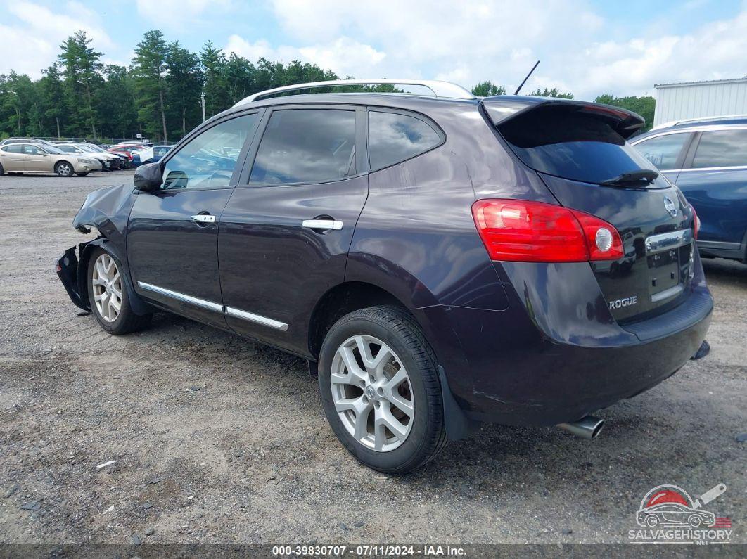 JN8AS5MVXCW411980 2012 NISSAN ROGUE photo no. 3
