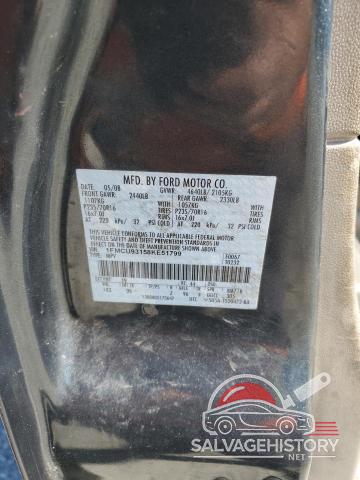1FMCU93158KE51799 2008 FORD ESCAPE photo no. 13