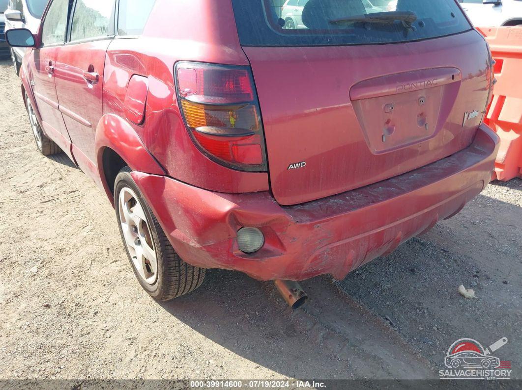 5Y2SM63855Z456385 2005 PONTIAC VIBE photo no. 6
