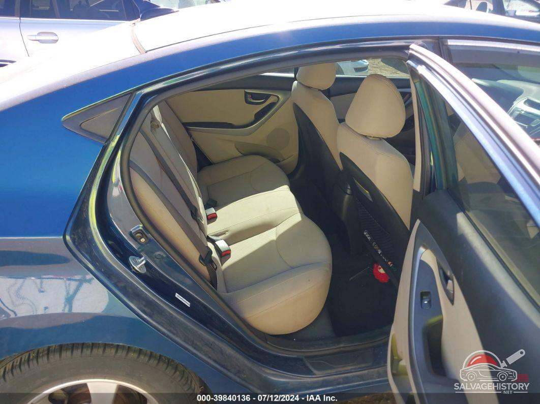 KMHDH4AE6FU390417 2015 HYUNDAI ELANTRA photo no. 8