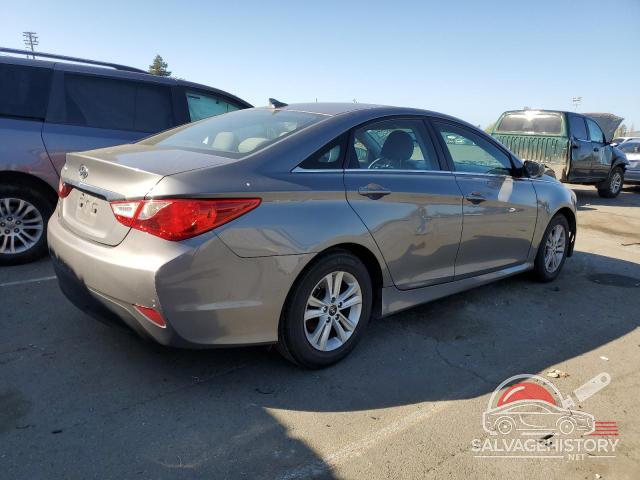 5NPEB4ACXEH901869 2014 HYUNDAI SONATA photo no. 3