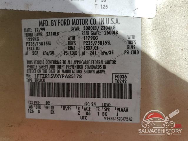 1FTZR15VXYPA85178 2000 FORD RANGER photo no. 12