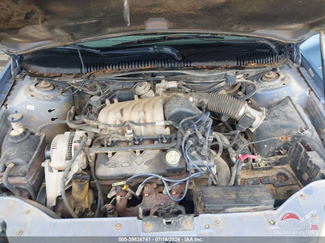 1FAFP52U2WA276191 1998 FORD TAURUS photo no. 10