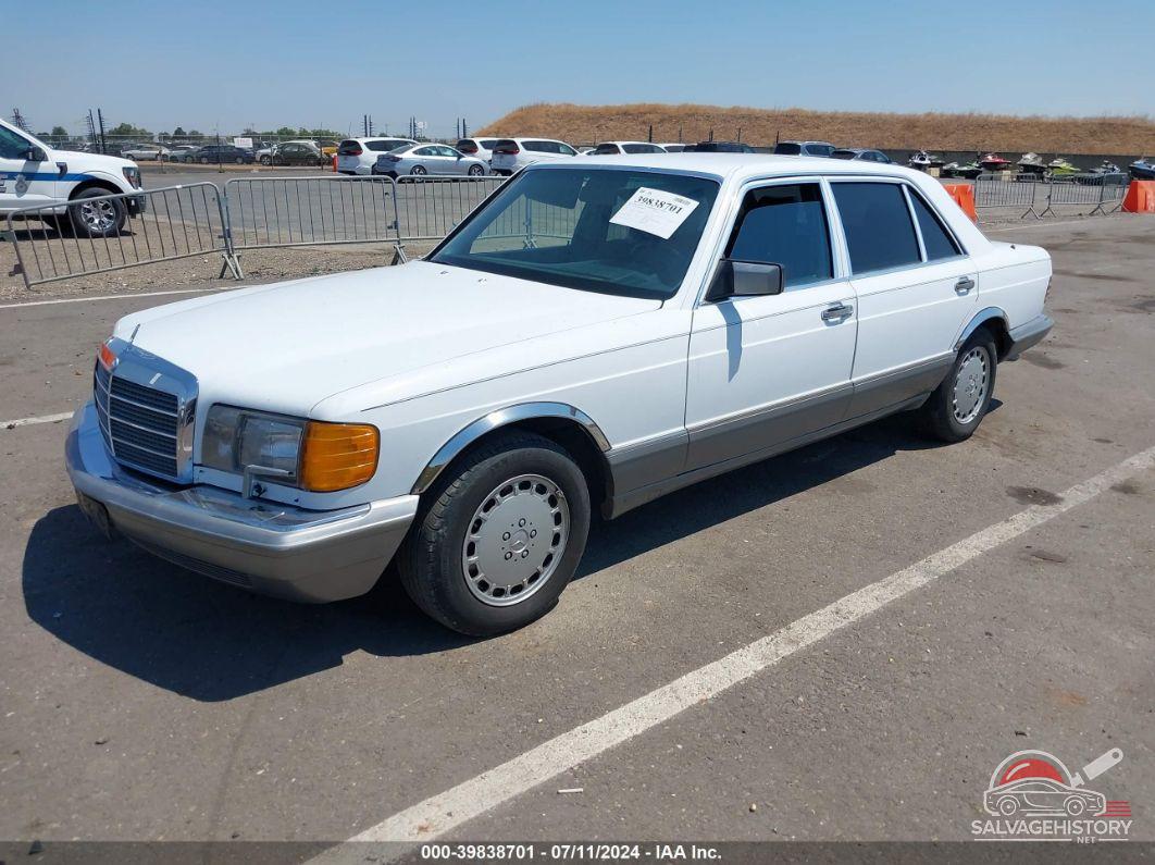 WDBCB25D8GA238244 1986 MERCEDES-BENZ 300 SEL photo no. 2