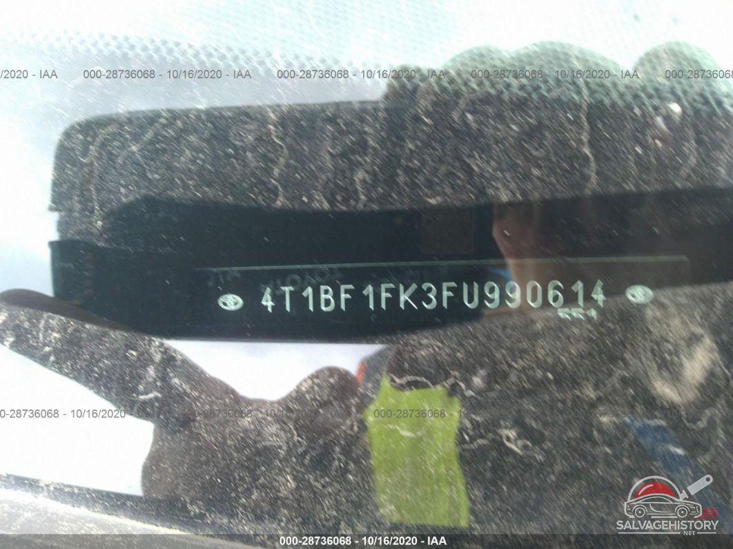 4T1BF1FK3FU990614 2015 TOYOTA CAMRY photo no. 9