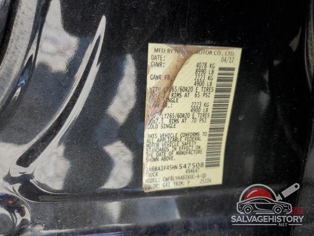 1N6BA1F45HN547508 2017 NISSAN TITAN photo no. 12