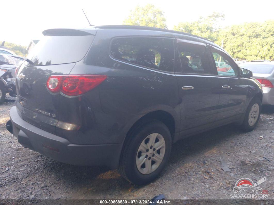 1GNKVEED3BJ314216 2011 CHEVROLET TRAVERSE photo no. 4