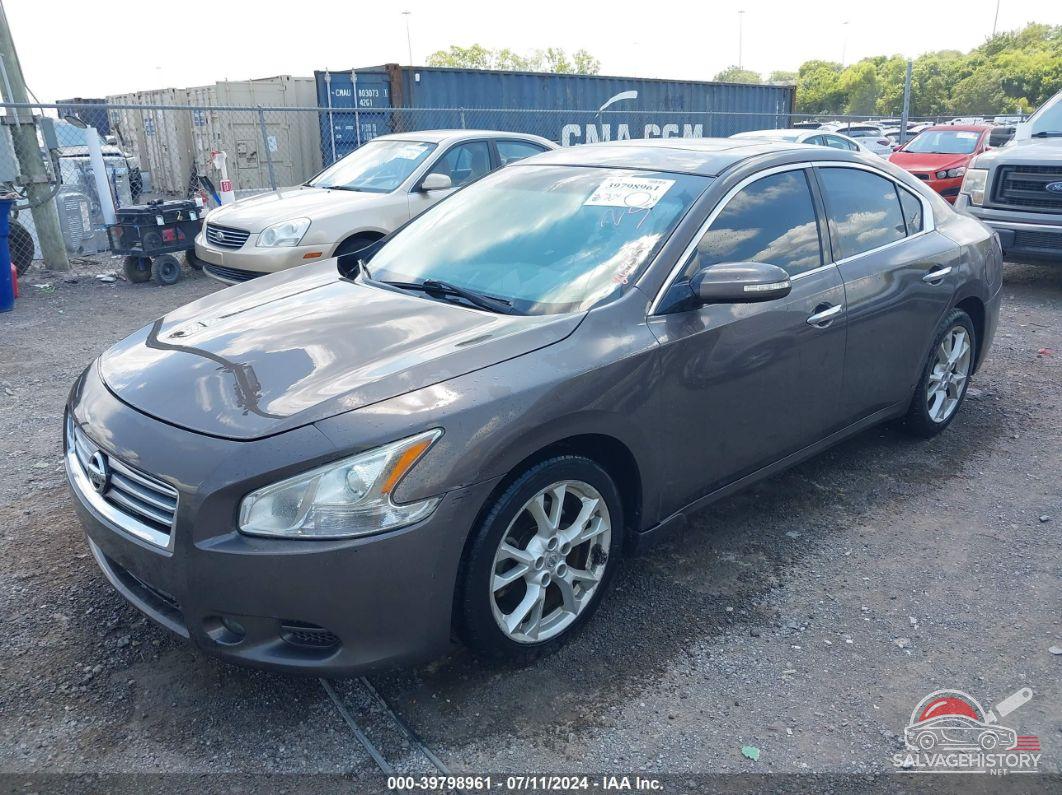 1N4AA5AP3CC869551 2012 NISSAN MAXIMA photo no. 2