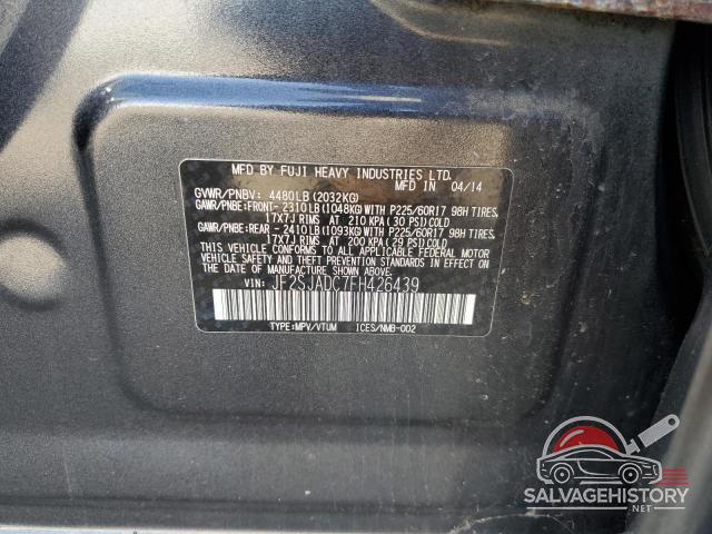 JF2SJADC7FH426439 2015 SUBARU FORESTER photo no. 12